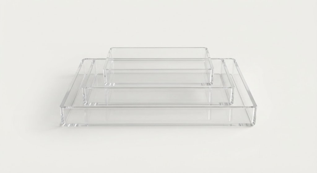 Acrylic Tray Set