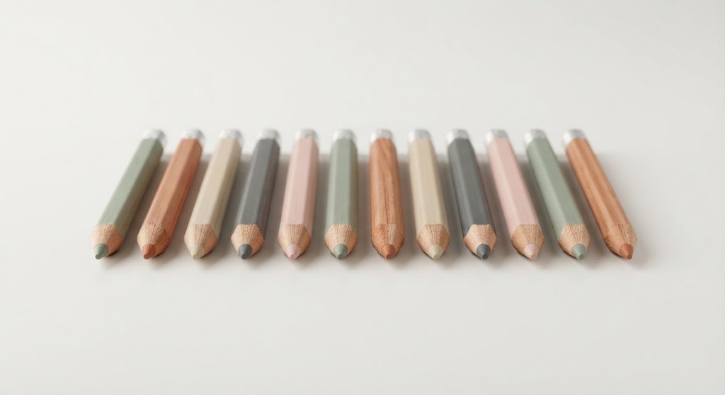 Muted Colored Pencils