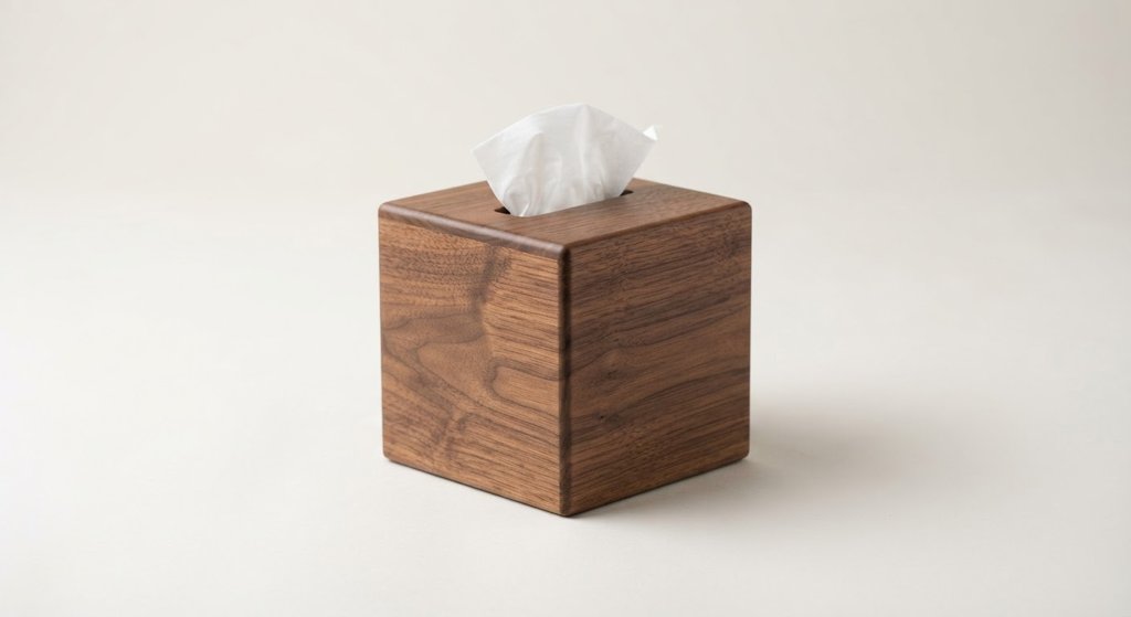 Walnut Tissue Cover