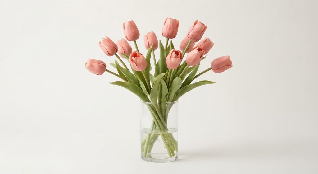 Faux Tulip Bouquet