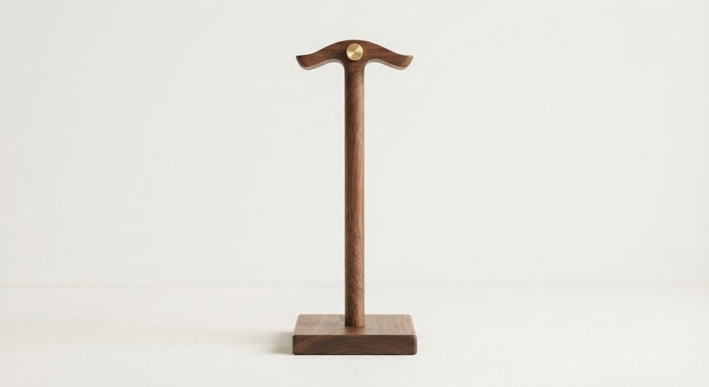 Walnut Headphone Stand