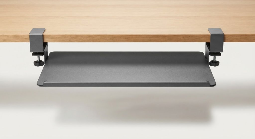 Under-Desk Keyboard Tray