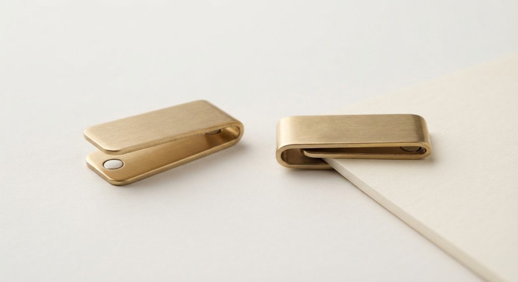 Brass Magnetic Bookmark