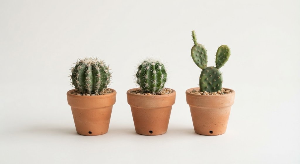 Faux Mini Cactus Set