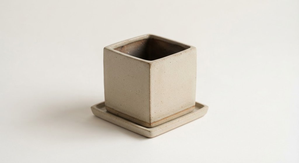 Stoneware Desk Planter