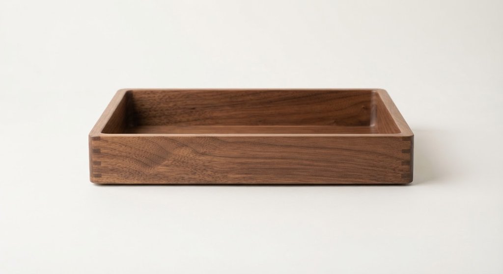 Walnut File Tray